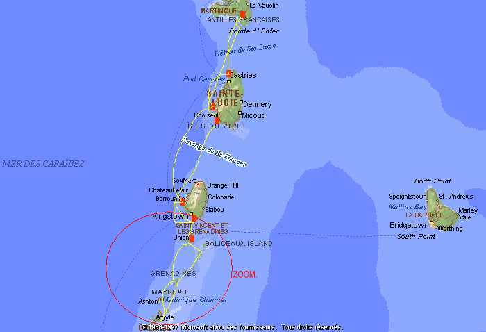 iles-grenadines-map